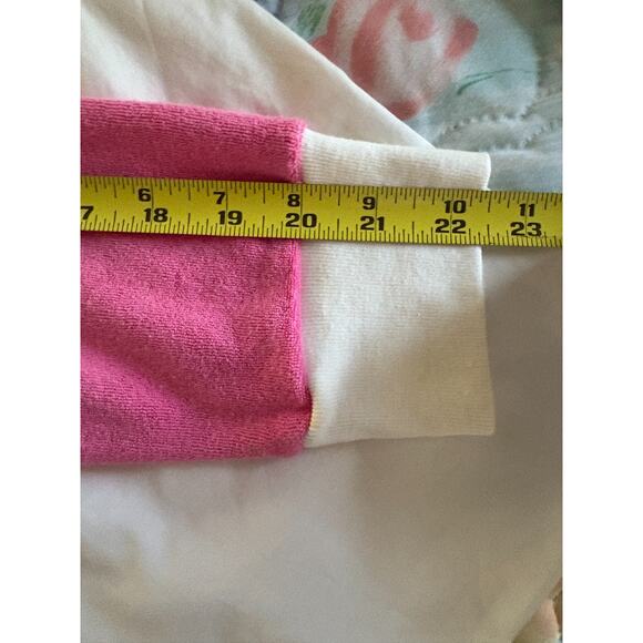 Kim Rogers Women's Small Pink long sleeved hoodie with pockets - Picture 10 of 12